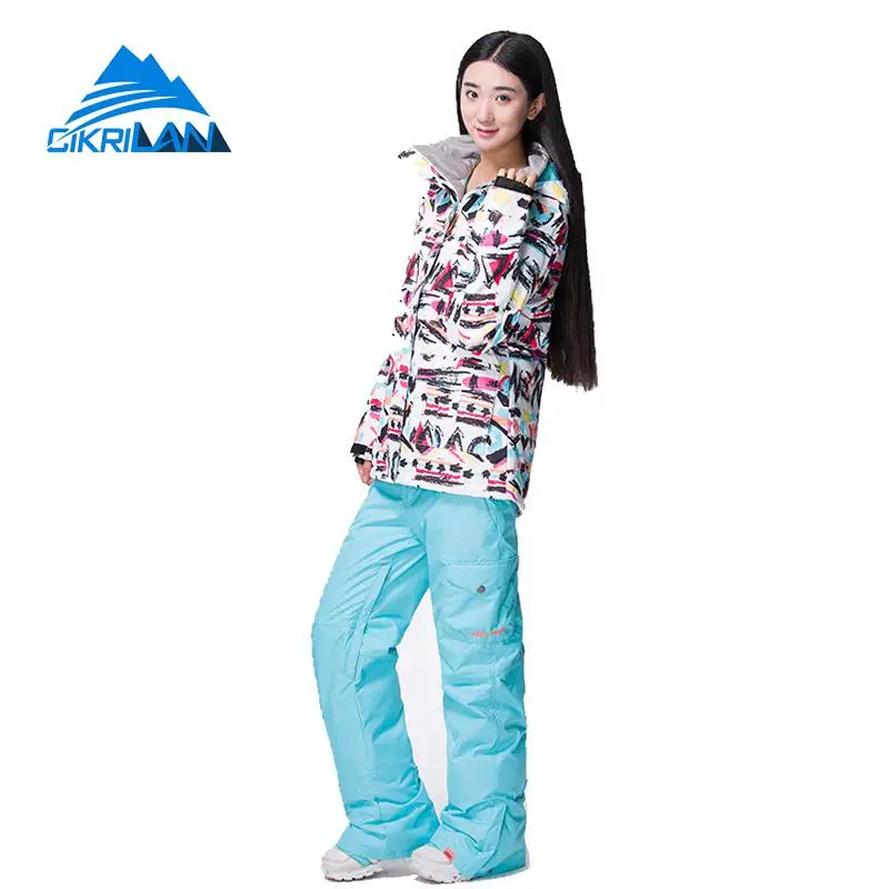 Новая женская зимняя водонепроницаемая ветрозащитная куртка для катания на