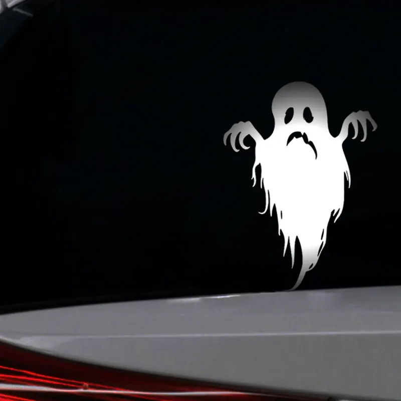 Страшный Хэллоуин призрак автомобиля стикер Авто продукты водонепроницаемый