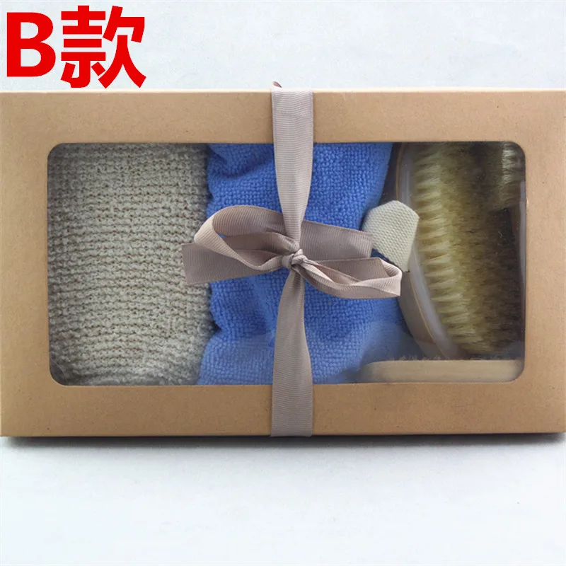 Домашние изделия для ванной комнаты крафт картон набор подарков друзей и семьи