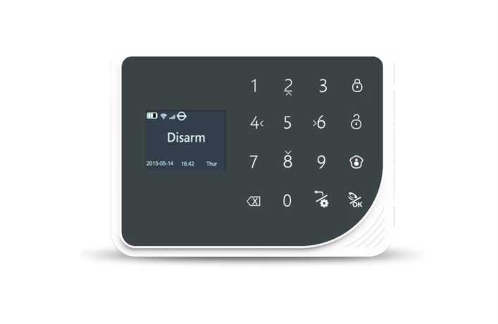 SmartYIBA беспроводная Wifi GSM домашняя система охранной сигнализации ISO Android APP TFT
