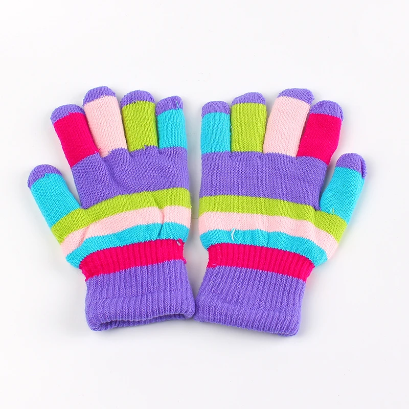 New Kids Gloves Winter Warm Infant Glove Thickened Double Layer Mittens Outdoor Toddler Mitten Boys Girls Props Baby Accessories | Детская