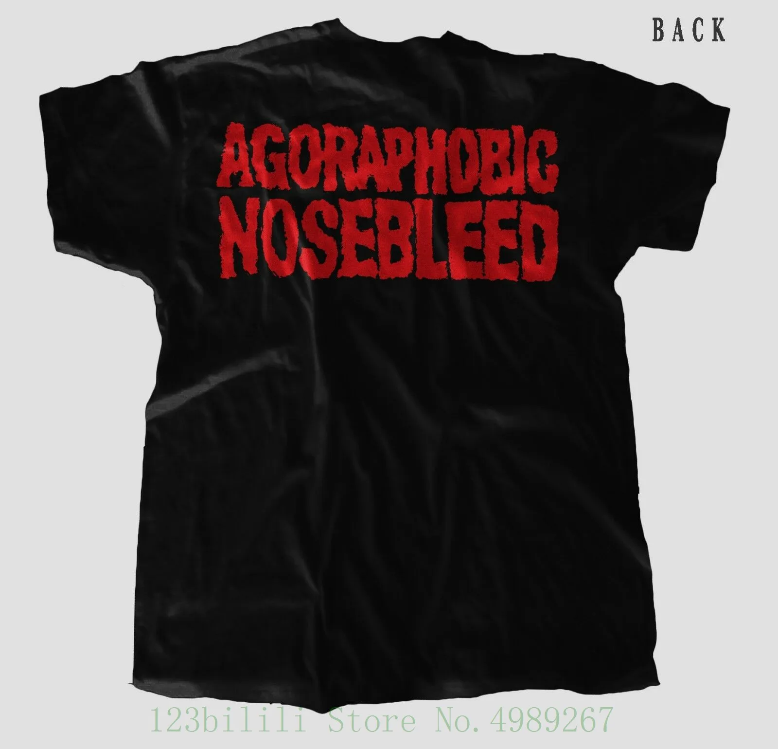 Agoraphobic Nosebleed-Agorapocalypse-Grindcore Band черная футболка-Размеры: S-7xl Harajuku Cool Tshirt Homme | Мужская