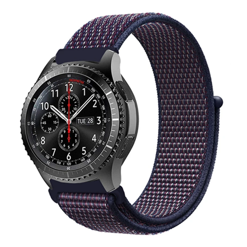 Нейлоновый спортивный ремешок для Samsung Galaxy Watch 42 мм/Galaxy Active/Gear S2 20 мм 22 46 мм/Gear