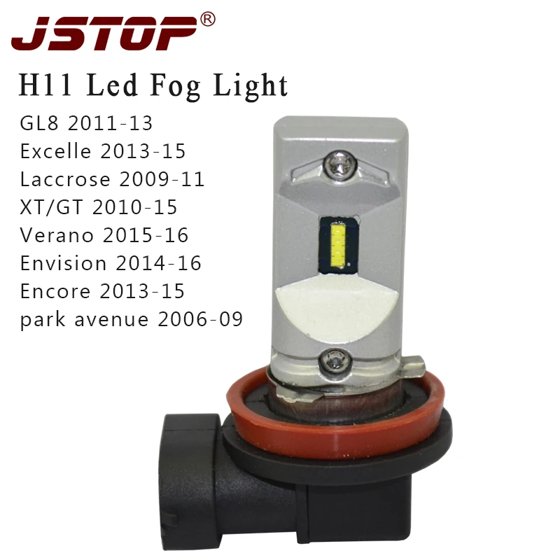 JSTOP XT GT GL8 Envision park авеню Encore Laccrose Светодиодные Автомобильные противотуманные