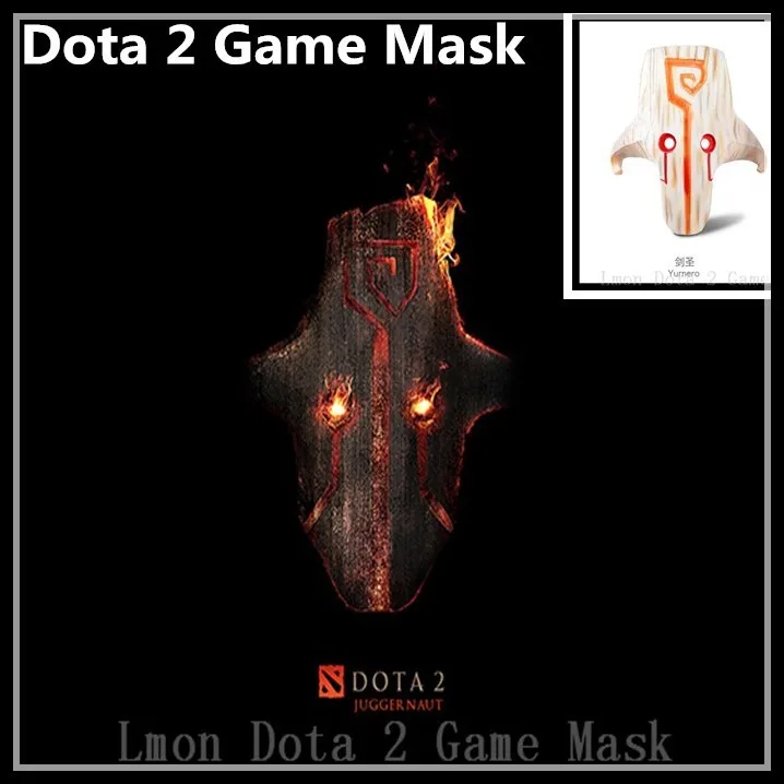 Косплей на Хэллоуин, фильм Dota 2, маска для косплея, Джаггернаут, маска, латекс, карнавальный костюм, вечерние, страшные, картонные, игровые маски, игрушка