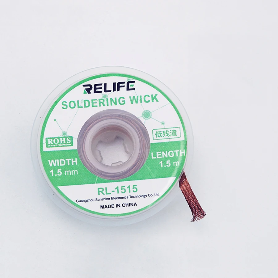 

10Pcs Desoldering Wire 1.5/2.0/2.5/3.0/3.5mm Suction Tin Desoldering Wick Solder Braid Wire for PCB Tin Remove Welding Tool