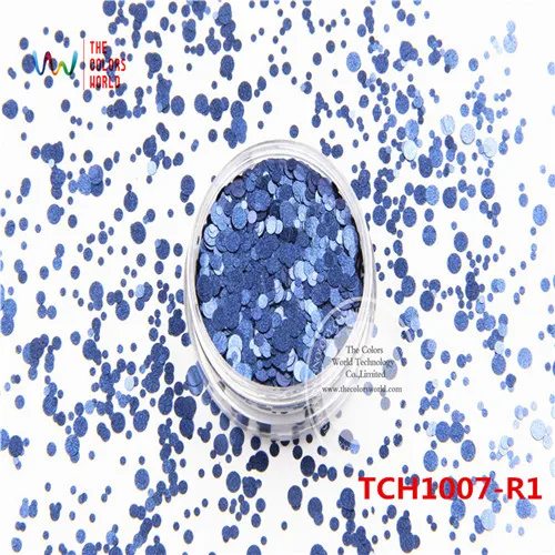 TCH1007-R1 50g TCT-085, 12 растворителей, стойкие матовые цвета, смешанные размеры, точечные фигуры, блеск для ногтей, лак для ногтей, сделай сам, украшение, блестки, ручная работа, сделай сам - Цвет: TCH1007-R1 50g