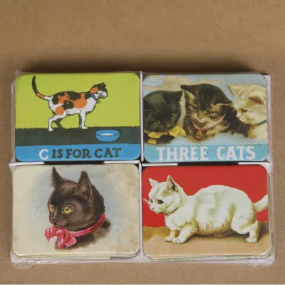 Набор магнитов на холодильник PASAYIONE для домашнего декора 24 шт. мультяшный котенок