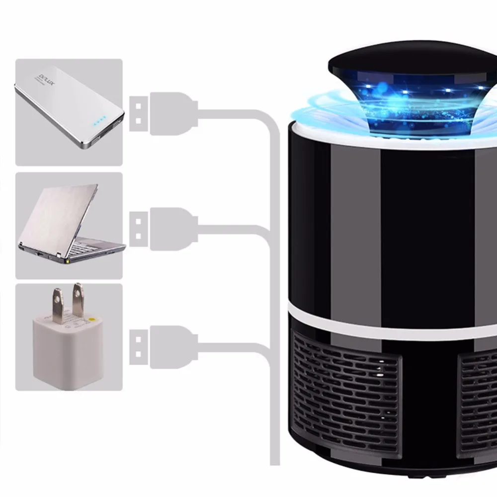 Электроника USB лампа для уничтожения комаров борьба с вредителями электрическая