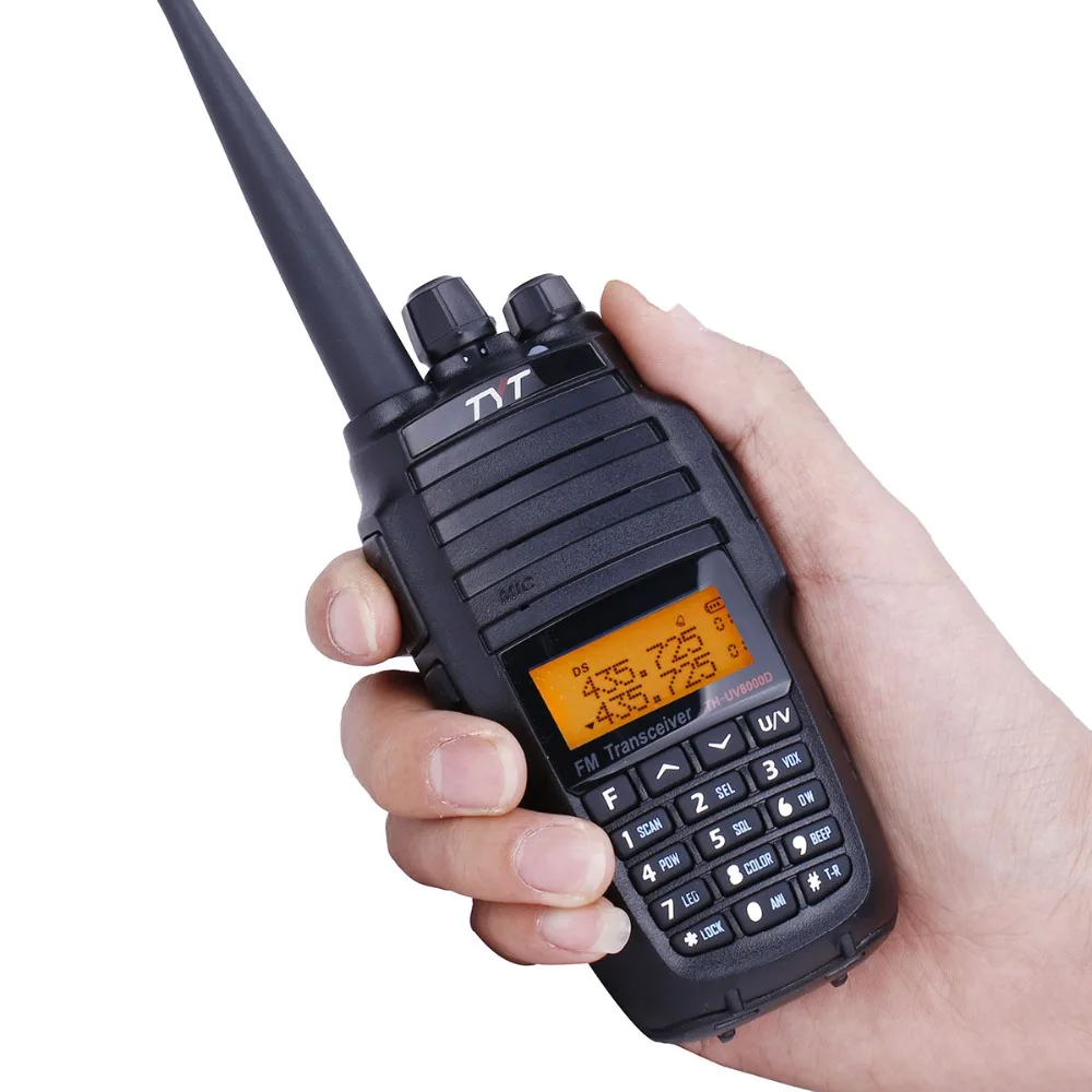 

TYT TH-UV8000D Walkie Talkie Repeater 3600mAh 10W Handheld Transceiver Dual Band Display Standby High Gain Antenna 2 Way Radio