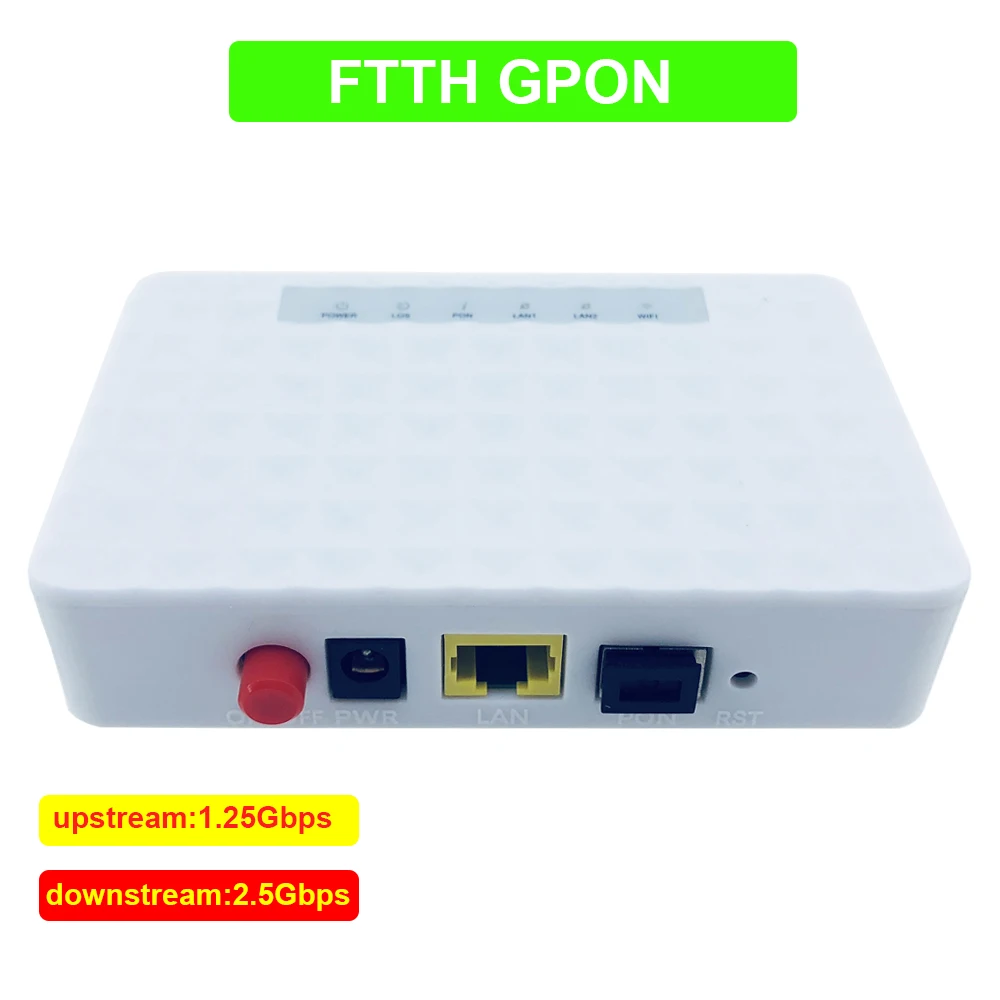 GPON волоконное устройство на сторону пользователя ONU FTTO 1GE 1 порт FTTH ONT один LAN OLT 25 г