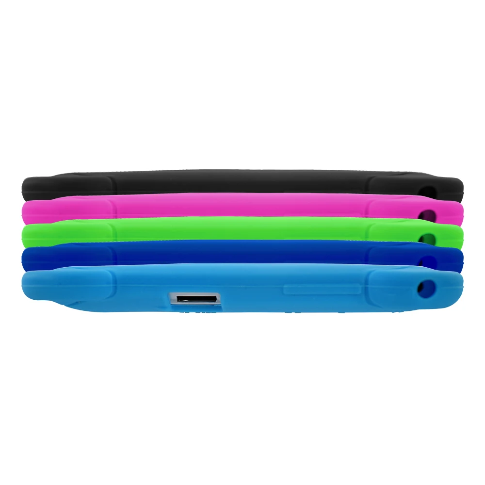 7" A33 Quad Core 1.5GHz 5 Colors Q88 7 inch Tablet PC 1024 x 600 Dual Camera 8GB Android Bluetooth with Silicone Case | Компьютеры и