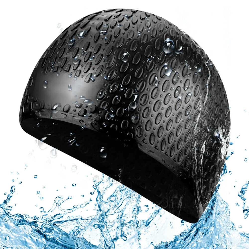 Взрослые длинные волосы Дайвинг шапка защищающая уши водонепроницаемые женские
