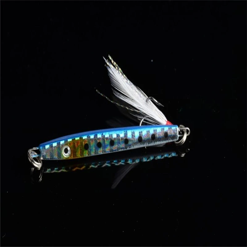 Оптом Новый Лот лазерные блёсны море рыболовные приманки металлические железные