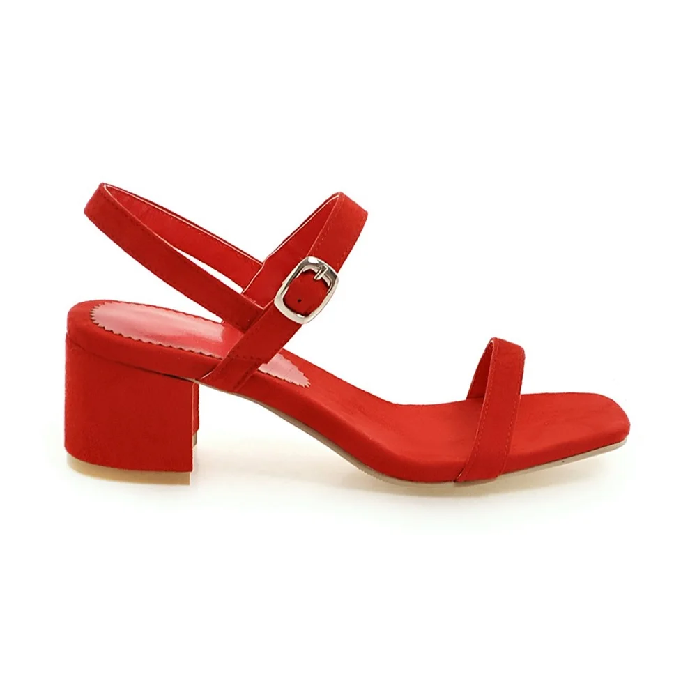 Женские туфли на квадратном каблуке Smirnova однотонные с ремешком щиколотке для