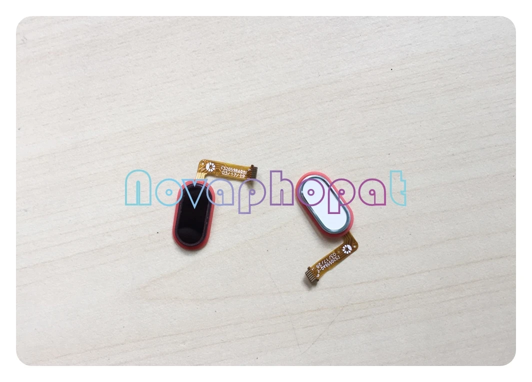 Novaphopat Black/Silver/Gold Home Key For MEIZU M5C / MEILAN 5C Button FingerPrint Touch ID Sensor Flex Cable Ribbon+track|Шлейфы для