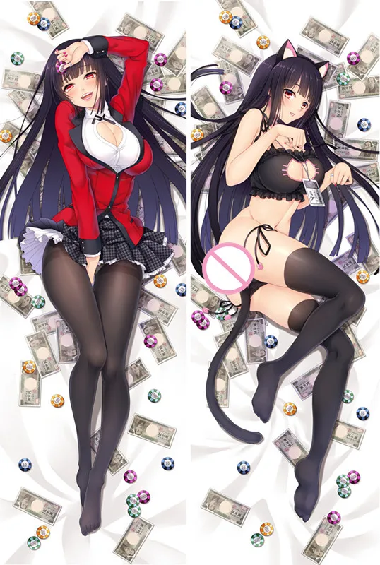 MMF Kakegurui компульсивный гамблер сексуальный jabami yumeko & saotome meari momobami kirari наволочка