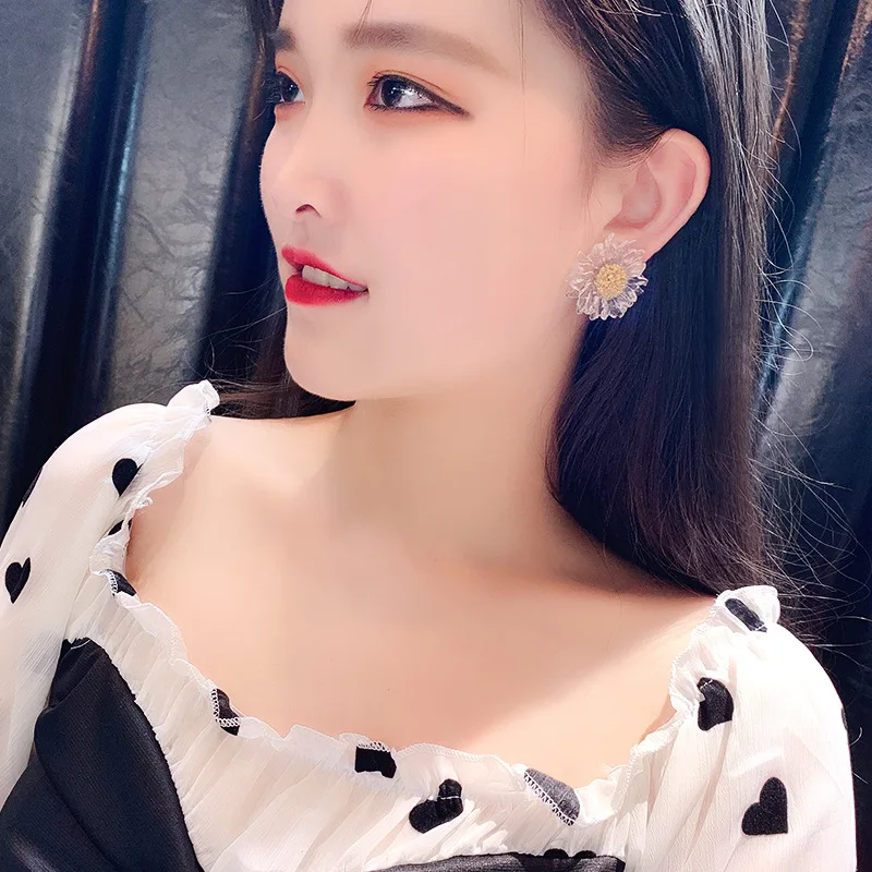 Блестящие боковые новые модные брендовые ювелирные изделия акриловые серьги