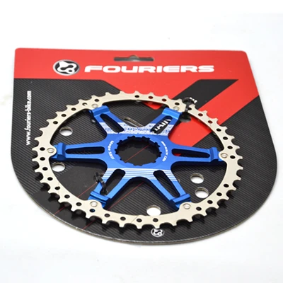 40T blue FOURIERS MTB велосипед маховик Расширенный срез велосипедный Кассетный Маховик Инструмент 42 t подходит для 10 скоростей кассет XT маховик расширение - Цвет: 40T blue