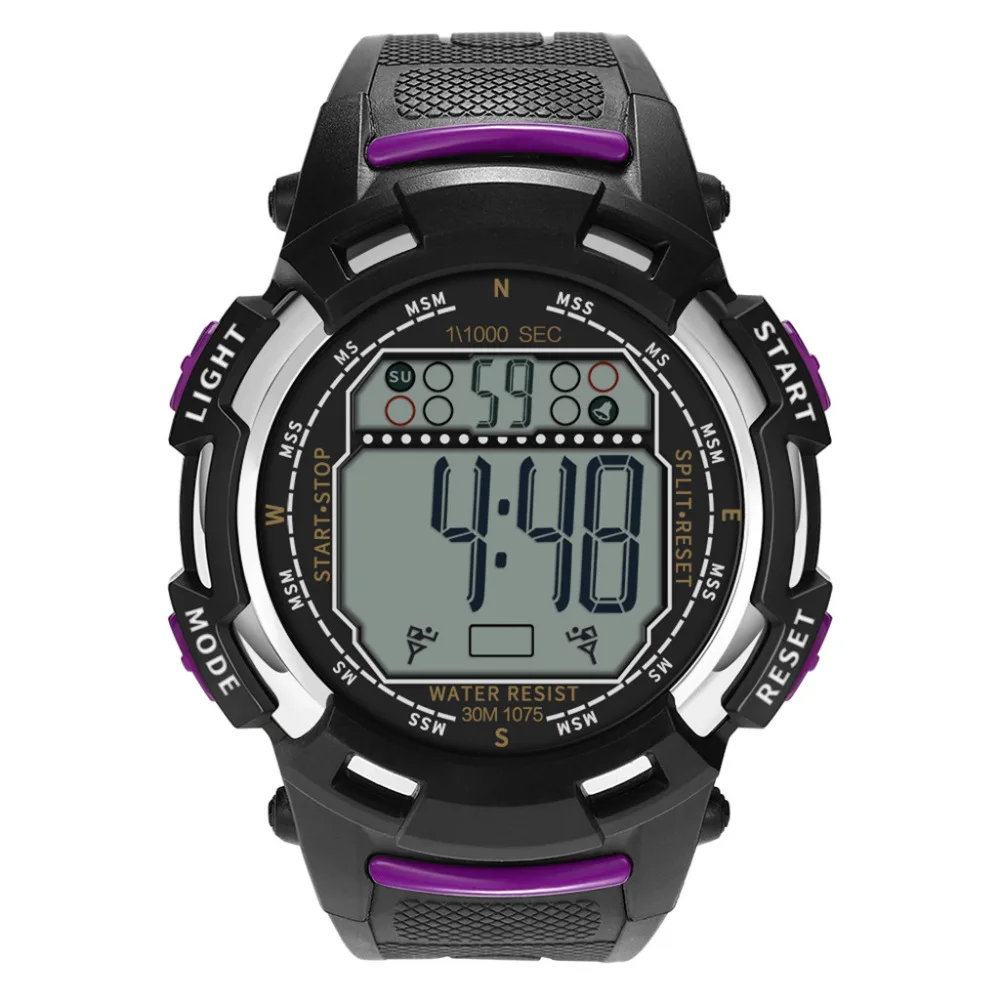 Роскошные Мужские Аналоговые Цифровые Военные Спортивные светодиодные