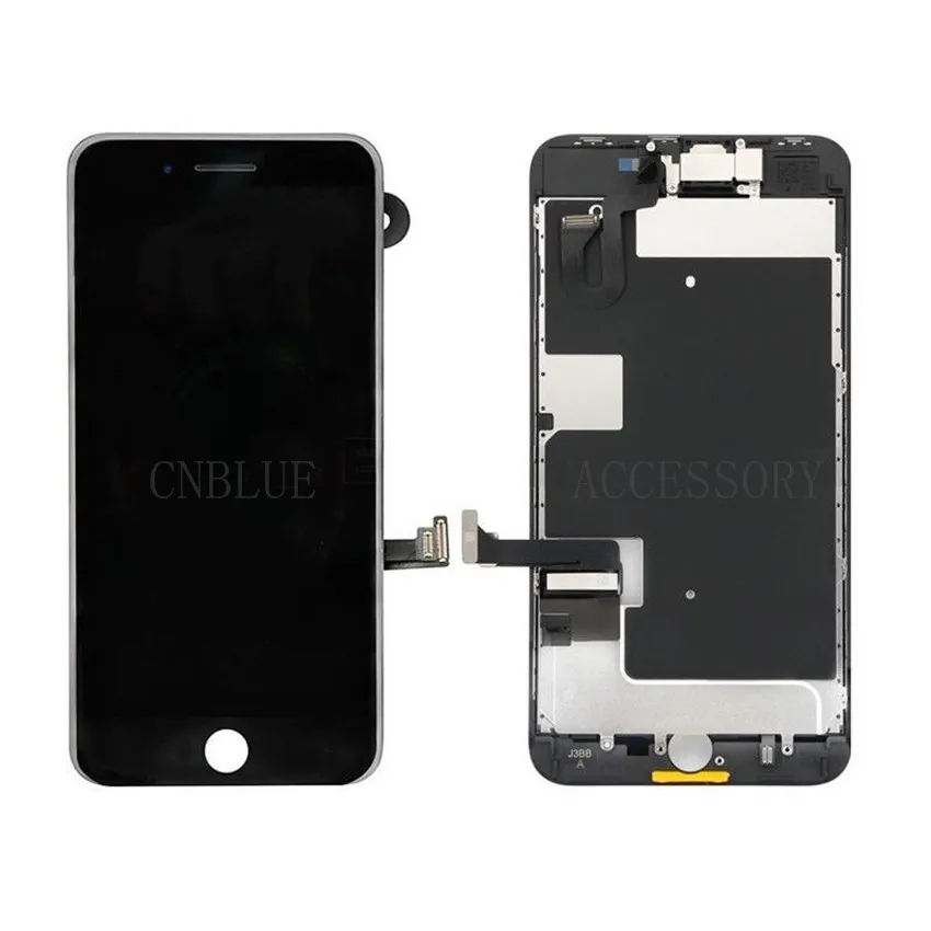 4,7/5,5 для iPhone8/8 Plus Полный комплект полный ЖК-дисплей дигитайзер сборка Замена хороший 3D сенсорный фронтальная камера динамик