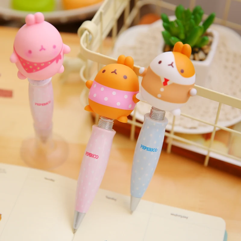 Новинка Корейская мультяшная ручка оригинальная с присоской в виде животного