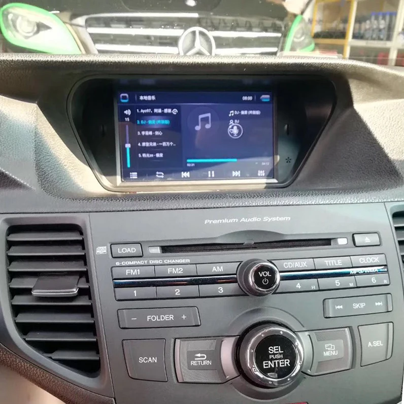 Android 8,1 ROM32GB четырехъядерный процессор для honda Accord 8 corsstour acura tsx 2008-2013 автомобильный Радио gps навигационный плеер радио мультимедиа