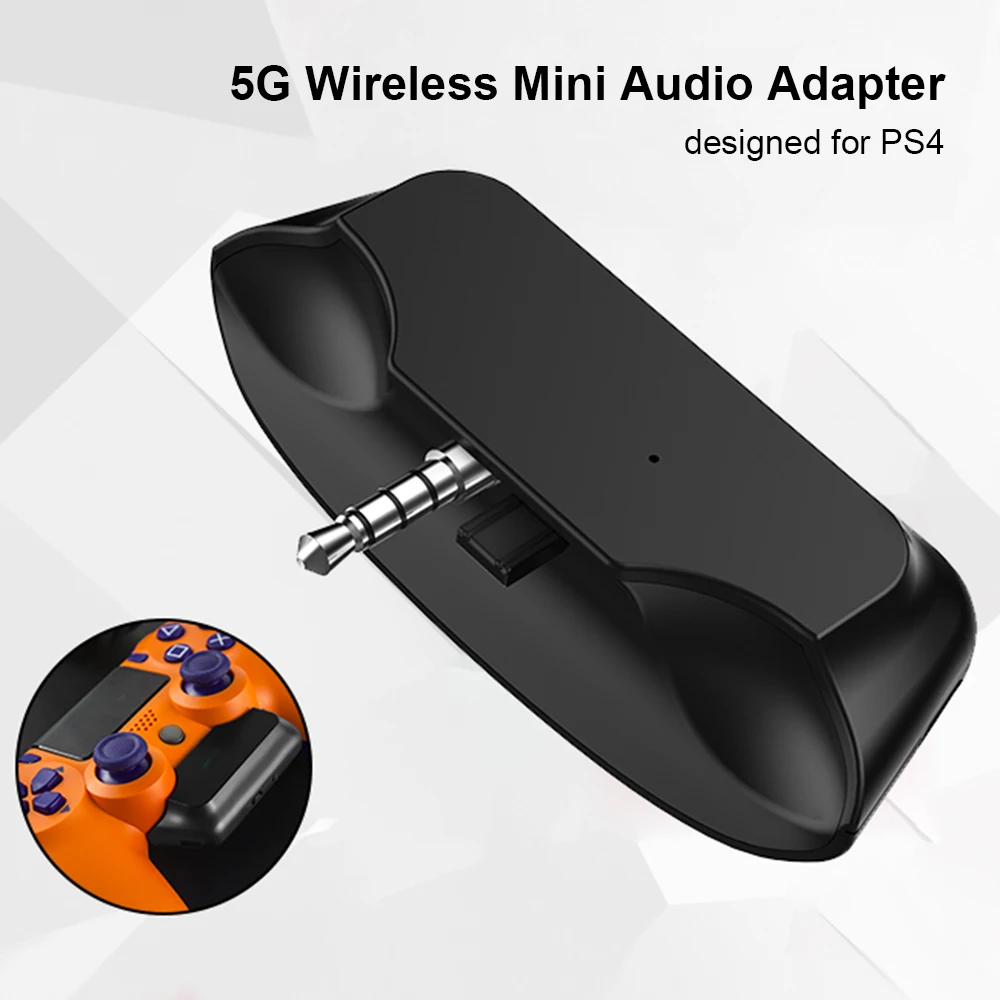 5G беспроводной мини аудио адаптер ps4 контроллер Bluetooth 5,0 игровая гарнитура приемник конвертер ps4 аксессуары для PS4