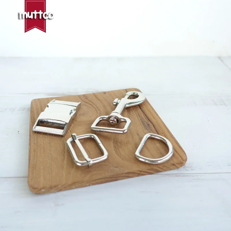 (metal buckle+adjust buckle+D ring+metal dog clasp/set) Retailing high quality Sewing 25mm metal DIY accessories qz-004 | Дом и сад