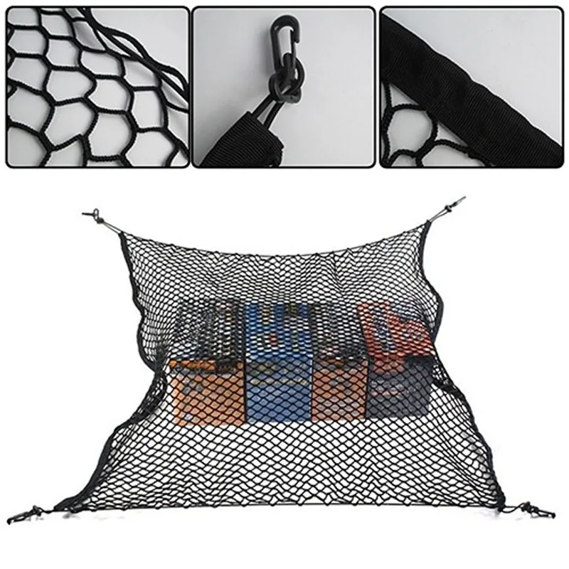 New Practical Useful Car Trunk Nylon Rear Cargo Organizer Storage Elastic Mesh Net 2017 XR657 | Автомобили и мотоциклы