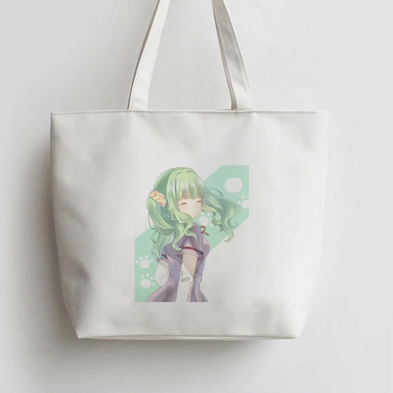 Сумка для покупок аниме Puella Magi Madoka Magica Mahou Shoujo Magika Холщовая мультяшный милый