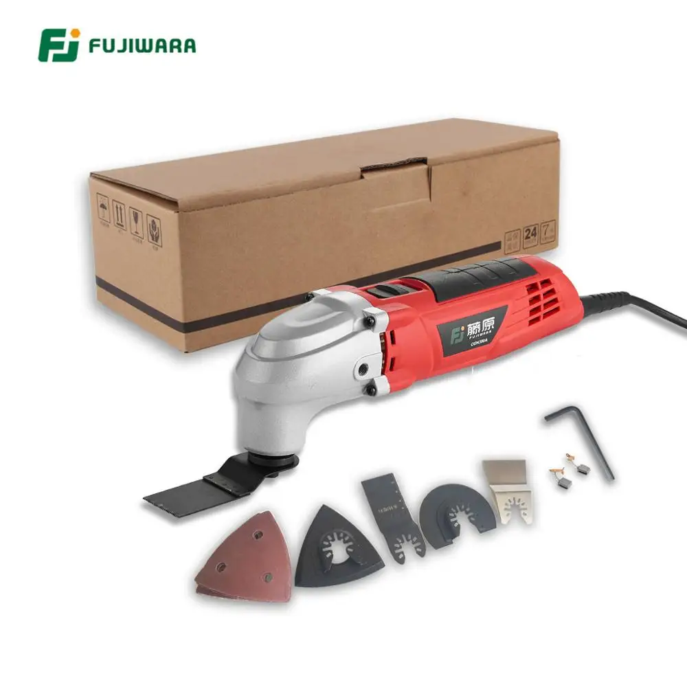Paper package FUJIWARA 6-Скорость Осциллирующий Инструмент 220V 50HZ электрическая многофункциональная машина триммер для носа триммер электрическая лопата для снега - Цвет: Paper package