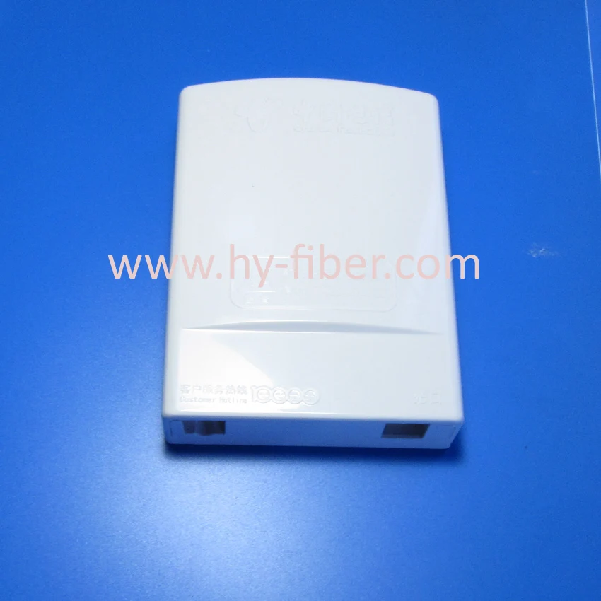 FTTH волоконно оптическая Клеммная коробка распределительная 1 ядро настенная