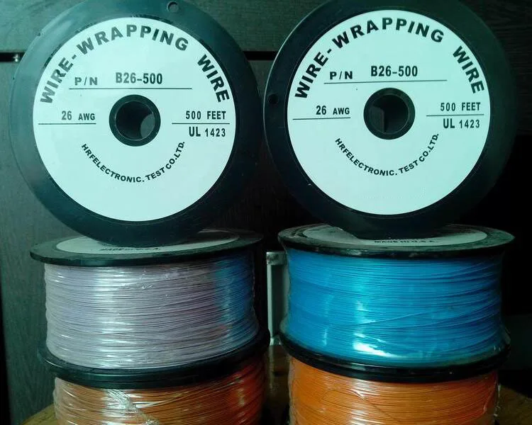 Высокотемпературная электронная оберточная проволока # 26AWG 1 рулон/500 футов|wrapping