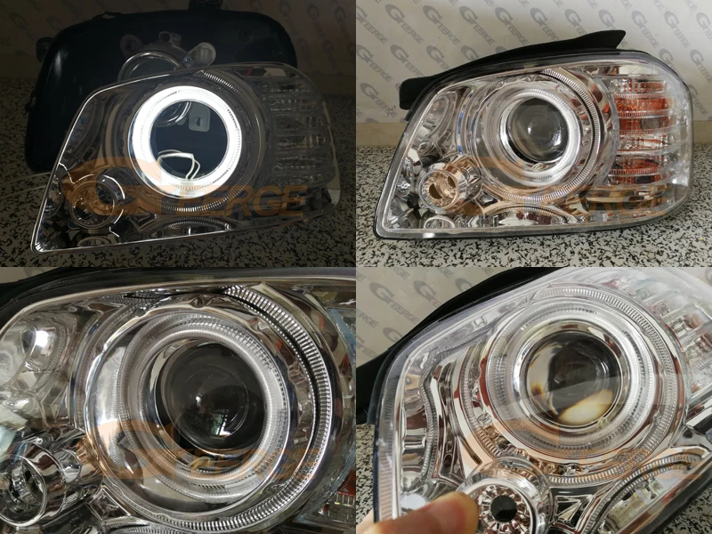 Для оптимальные Kia MAGENTIS 2003 2004 2005 2006 отлично ангельские глазки Ультра яркое освещение CCFL ангельские глазки комплект Halo Кольцо