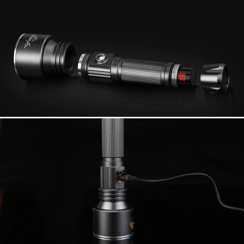 YAGE XP E 500 1500LM Алюминиевый Водонепроницаемый CREE светодиодный фонарик для самостоятельной защиты 18650