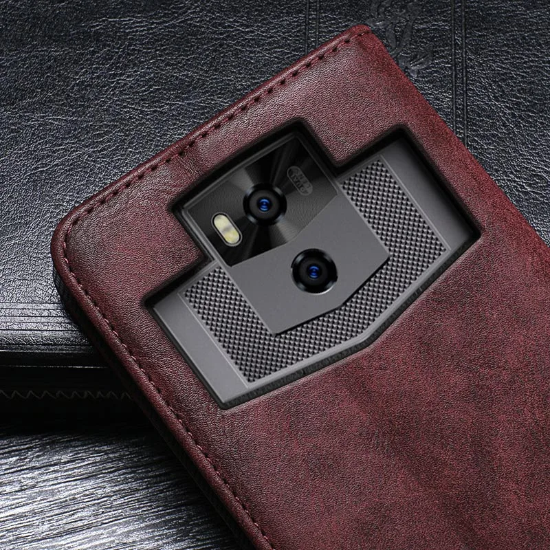 Ulefone power 5 чехол Роскошный кожаный флип-чехол для Ulefone power 3 3S защитный чехол для телефона Ретро Задняя накладка