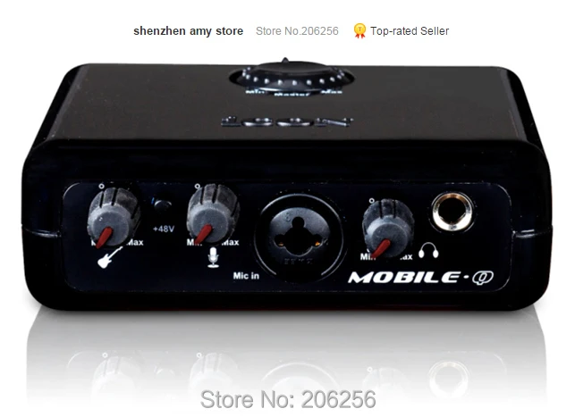 Новый значок Мобильный Q внешняя звуковая карта K песня запись гитара Мелодия