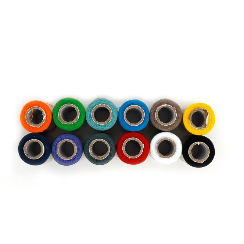 Высококачественные нитки для шитья из полиэстера 500 ярдов 40s/2 12 цветов 457 метров