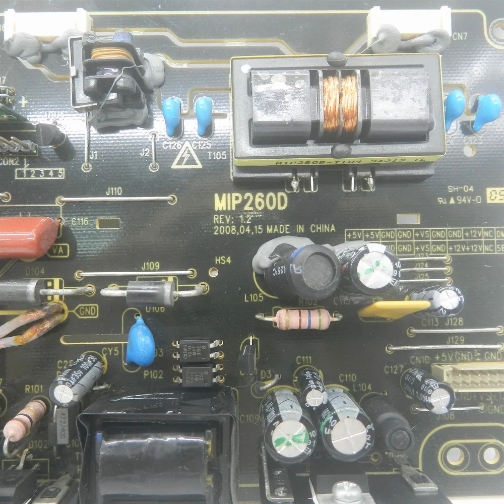 Тесты для LCD26M10 LCD26R16 ТВ мощность доска MIP260D MIP260T