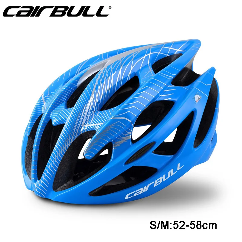 Blue M Велосипедный шлем 21 вентиляционные отверстия дышащий MTB дорожный велосипедный шлем для мужчин и женщин Сверхлегкий защитный шлем Casco PC+ EPS велосипедный шлем - Цвет: Blue M