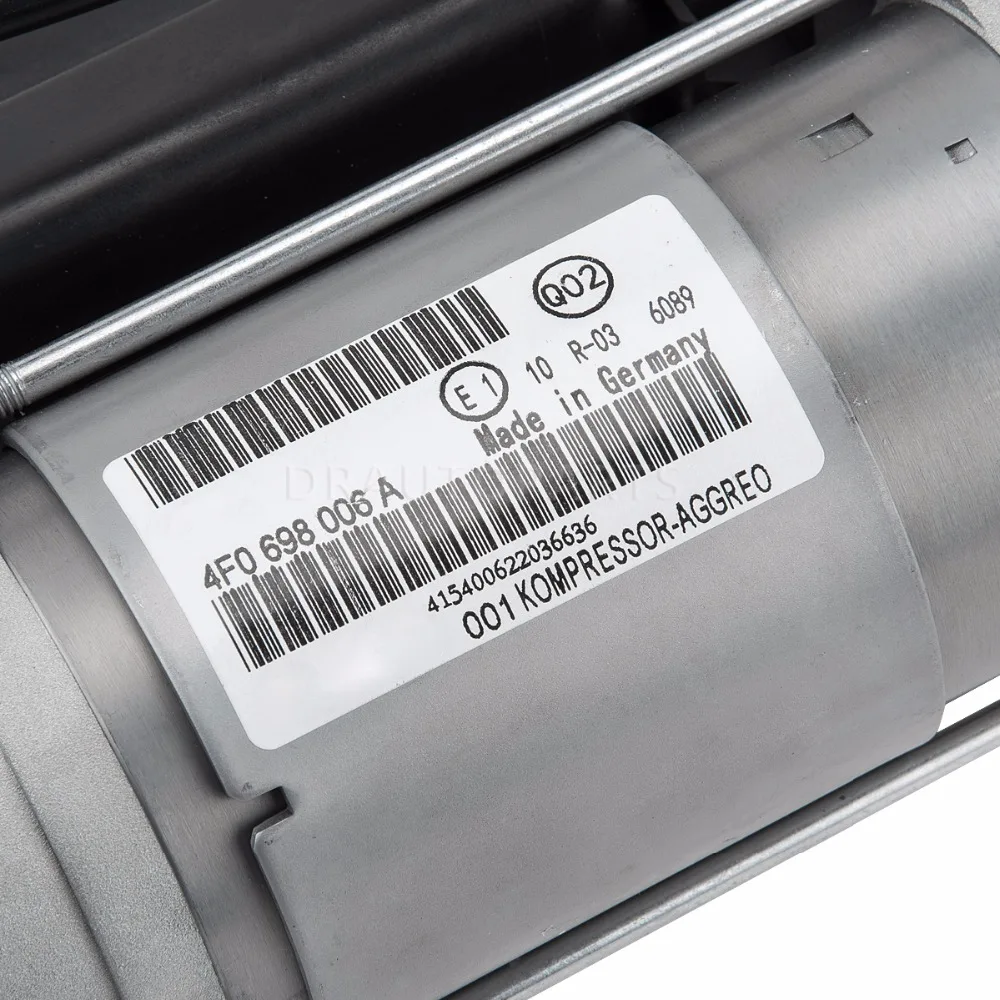 Пневматическая подвеска компрессор насос для Audi A6 C6 2 4 2006 2011 OEM 4F0 616 006|Детали