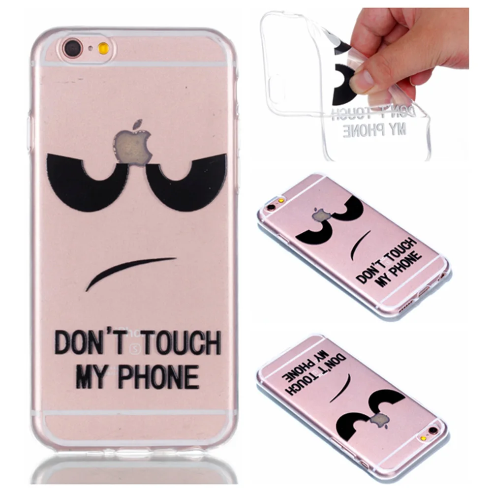 High Quality Soft TPU Silicone Protection Mobile Phone Cases For Apple iPhone 6 Plus a1593 6s A1699 Back Cover |