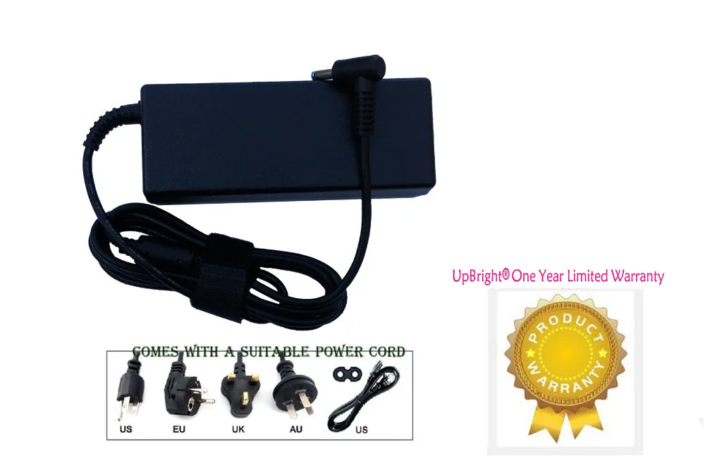 Upbright новый AC / DC адаптер для HP Pavilion 15t n200 15 n287cl n209nr n211nr ноутбук кабель питания