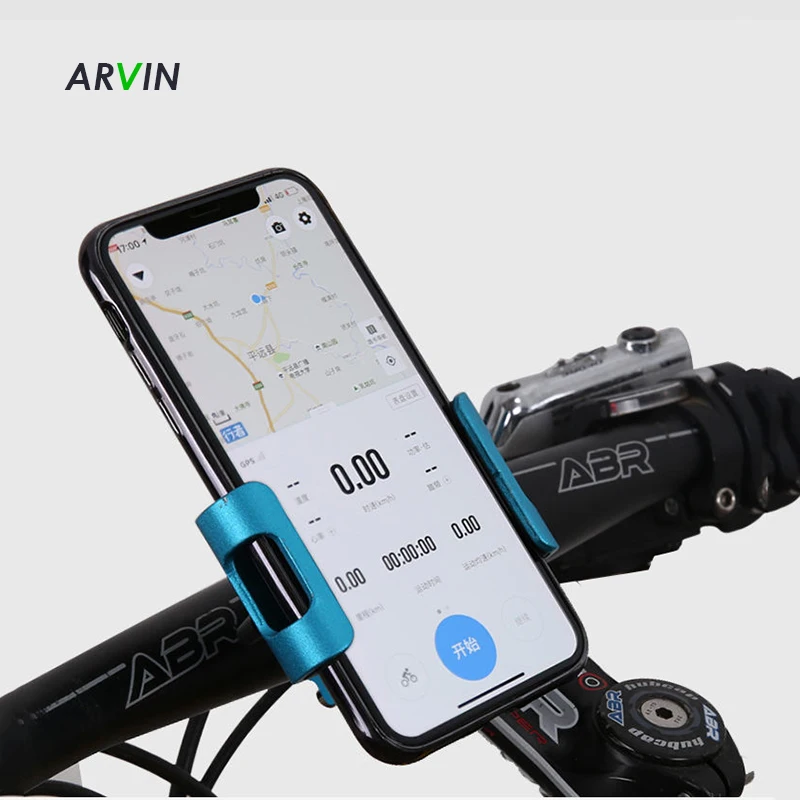 Arvin 360 Вращение велосипед мобильный телефон держатель для Iphone алюминий мотоцикла