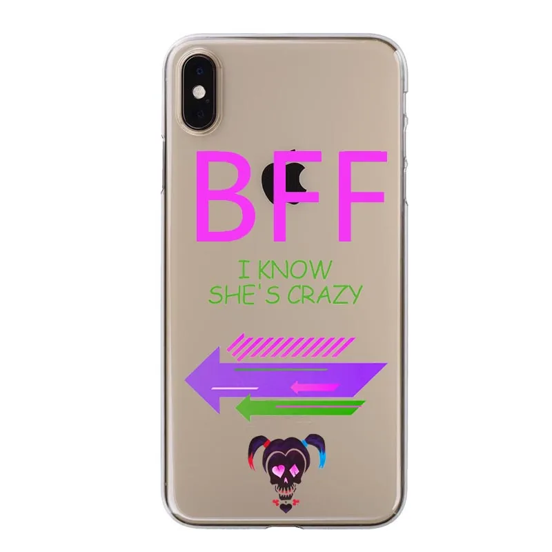 Forever best friend BFF Силиконовые чехлы из ТПУ для iPhone X 5 5S SE 6 6S Plus 7 8 XS XR MAX | Мобильные