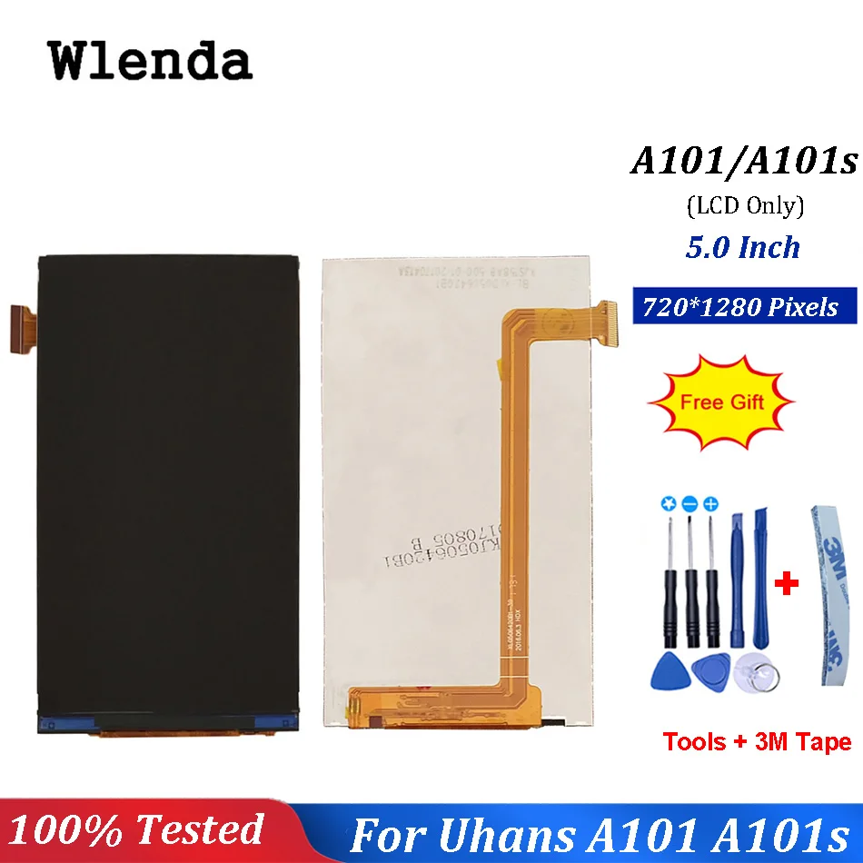 ЖК-дисплей 5 0 дюйма для Uhans A101 A101S 100% протестированный экран с дигитайзером в сборе