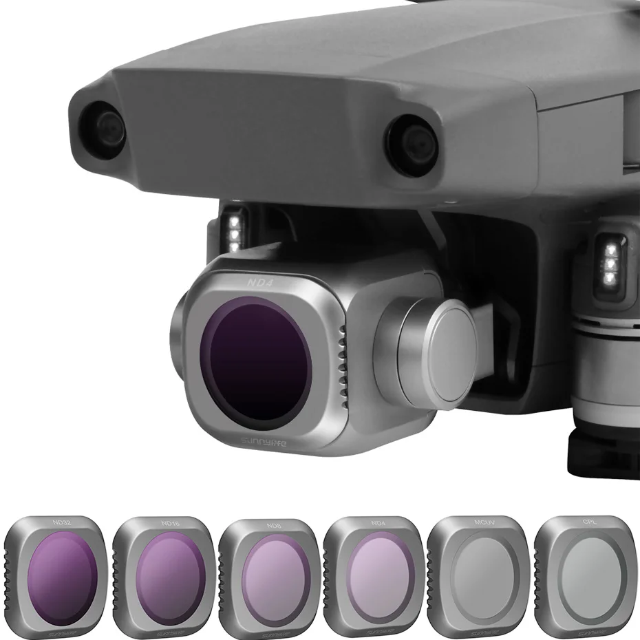 Для Mavic 2 Pro фильтр для дрона ND 4 8 16 32 CPL UV многослойная пленка с покрытием фильтры