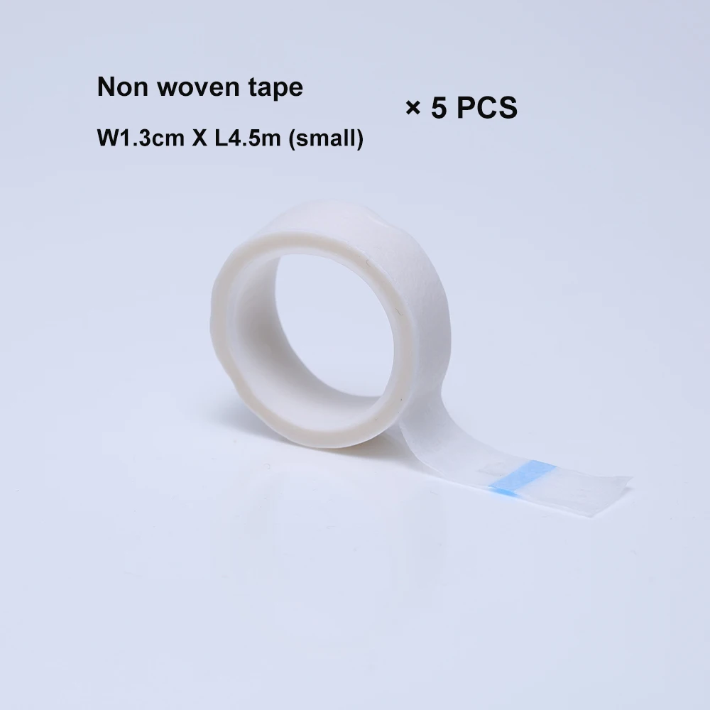 Nonwoven Small 5PCS 5/10 шт. Профессиональный коврик для наращивания ресниц под патч, инструмент для макияжа, отдельные накладные ресницы Нетканая Изолированная оберточная лента для инструментов - Цвет: Nonwoven Small 5PCS
