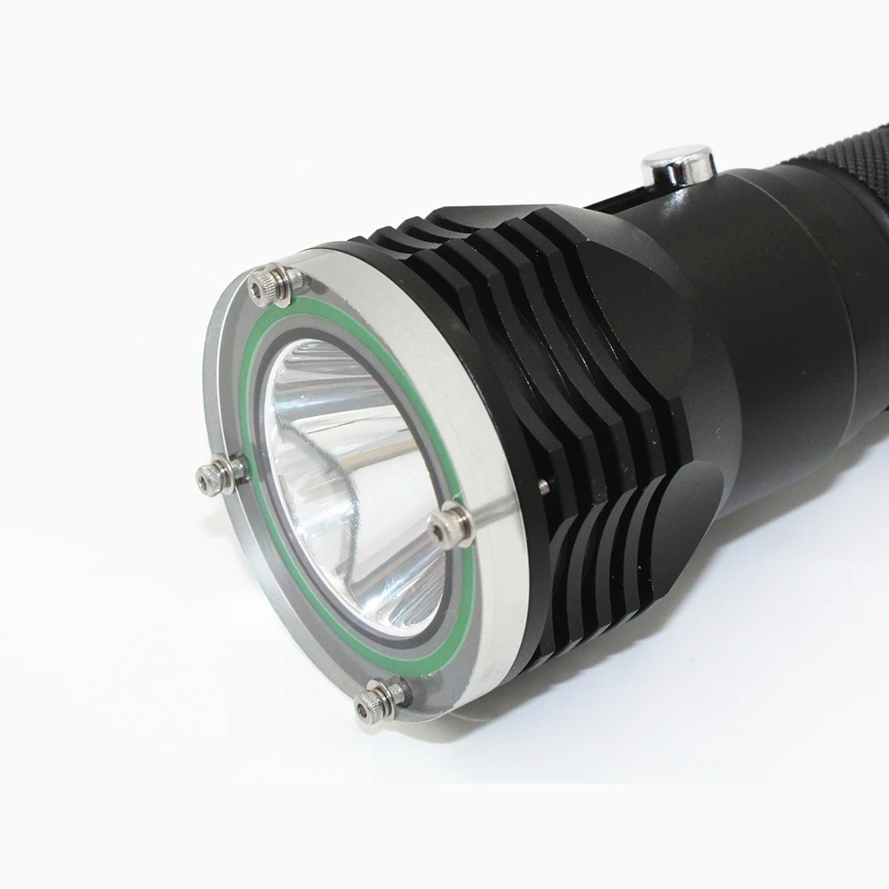 Фонарик для подводного плавания водонепроницаемый 18650 лм 50 м | Лампы и освещение